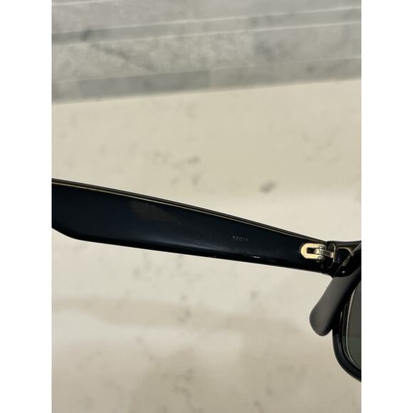 Rayban Shiny Black Wayfarer Men’s Sunglasses *FRAMES ONLY* 15+ Year Old Pair - Picture 4 of 6